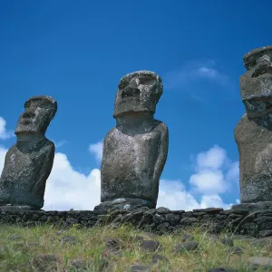 Easter Island Moai Print Easter Island Moai Print