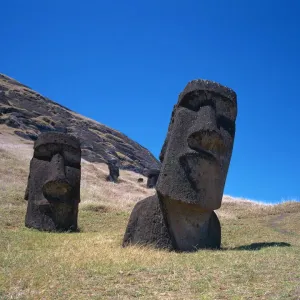 Moai Statue Print Moai Statue Print