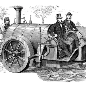Véhicule routier à vapeur