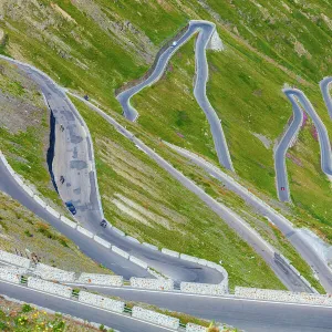 Stelvio Pass in Italy