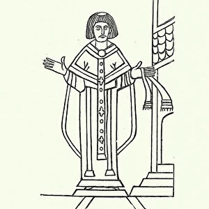 Stigand, Archbishop of Canterbury, wearing Chasuble
