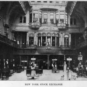 Stock Exchange Interior 1930 Stock Exchange Interior 1930