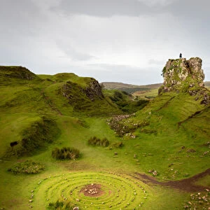 Stone Circle of Fairy Glen, isle of Skye