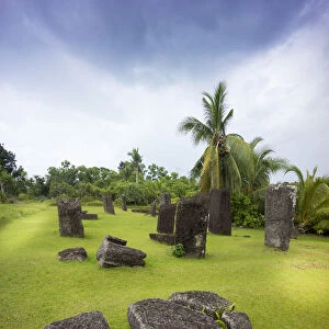 Stone monoliths from 161 AD, Babeldaob, Palau
