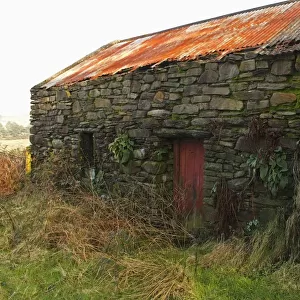 Stone outhouse on bere island in west cork