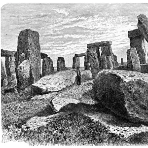 Stonehenge engraving 1894