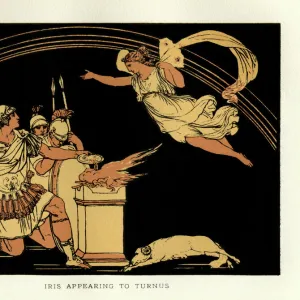 Stories from Virgil - Iris Appearing to Turnus