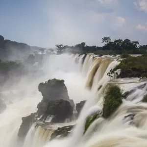 Storm clouds over Iguazu Falls Print Storm clouds over Iguazu Falls Print