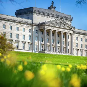 Stormont Grounds in Spring, Belfast, Northern Ireland