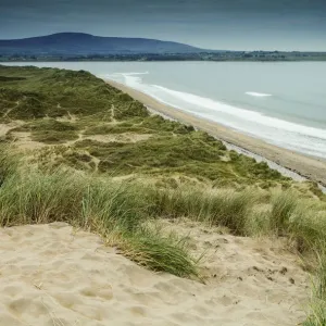 Strandhill beach on the Wild Atlantic Way coastal route Strandhill beach on the Wild Atlantic Way coastal route