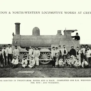 Stream Train built in, Crewe Locomotive Works, 1892