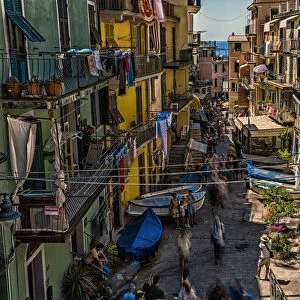 Street life from Manarola, Cinque Terre