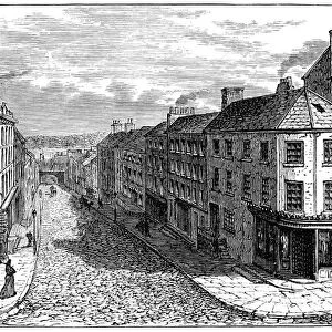 Street in Londonderry, Northern Ireland - 19th Century