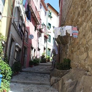 Street in the Ribeira district of Porto