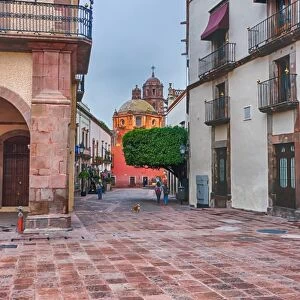 The streets of Queretaro, Mexico