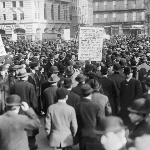 Strikers in Union Square