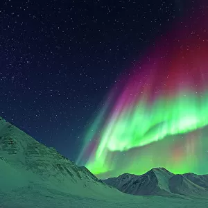Strong Aurora Borealis - Alaska, USA