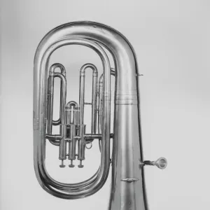 Studio shot of euphonium