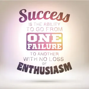 Success is the ability to go from one failure... Shining Success is the ability to go from one failure... Shining