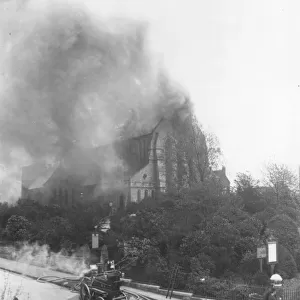 Suffragette Arson Attack at St Catherines Church, Hatcham