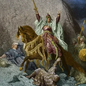 Sultan Saladin On His Horse Sultan Saladin On His Horse