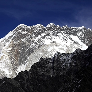 Summit of Nuptse mountain (7864 M)