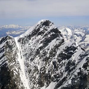 Summit Zinalrothorn, Canton Valais, Switzerland, Europe