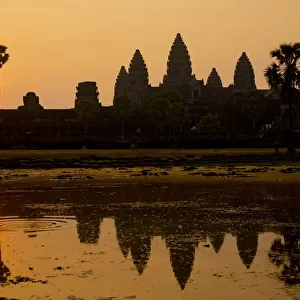 Sunrise at Angkor Wat, 7th Wonder of the World