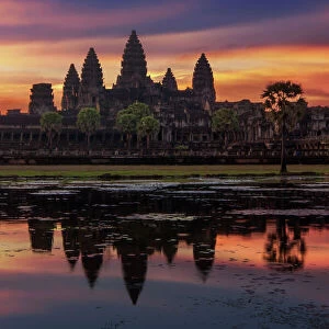 Travel Destinations Framed Print Collection: Angkor, South-East Asia