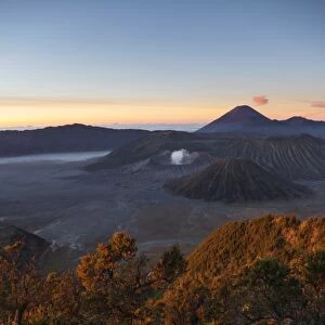 Sunrise at Bromo volcano