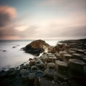 Sunrise at Giant Causeway Sunrise at Giant Causeway