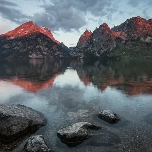 Sunrise at Jenny Lake Sunrise at Jenny Lake