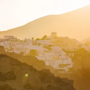 Sunrise in Oia village, Santorini, Cyclades, Greece Sunrise in Oia village, Santorini, Cyclades, Greece
