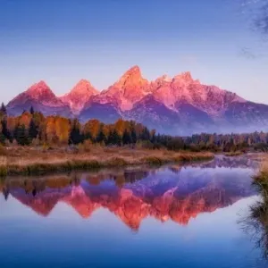 Grand Teton Sunrise Panorama Print