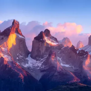 Patagonian Andes Mountains Print