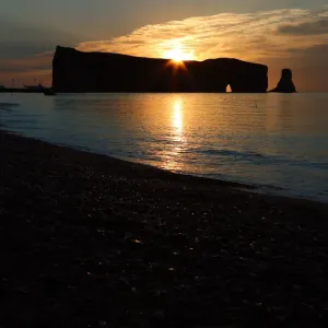 Sunrise in Percé Print Sunrise in Percé Print