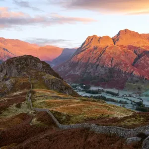 Sunrise Print over Side Pike, Lake District Sunrise Print over Side Pike, Lake District