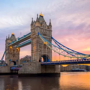 Sunrise, Tower Bridge, River Thames, London Sunrise, Tower Bridge, River Thames, London
