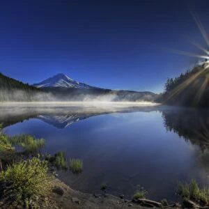 Sunrise at Trillium Lake, Oregon 3 - HDR