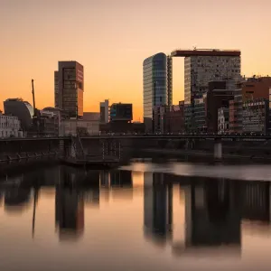 Sunset in Dusseldorf