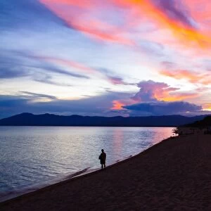 Sunset at Lake Malawi