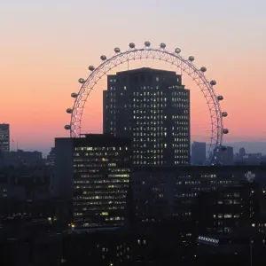 Sunset, London Eye Sunset, London Eye