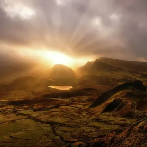 Sunset over The Quiraing Sunset over The Quiraing