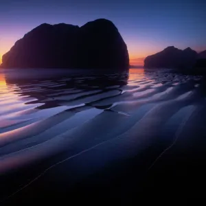 Sunset ripples