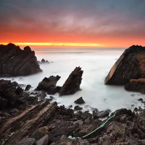 Sunset in Sintra-Cascais Natural Park Sunset in Sintra-Cascais Natural Park