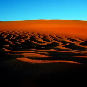 Ubari Sand Sea Print - Abstract Desert Landscape Ubari Sand Sea Print - Abstract Desert Landscape