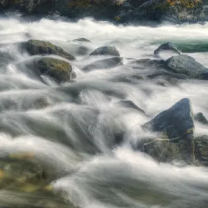 Surging Water in Rocky River