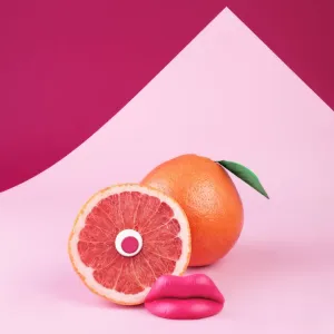 Surreal Pink Grapefruit Print Surreal Pink Grapefruit Print