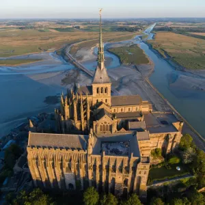 Survol du Mont Saint-Michel Print Survol du Mont Saint-Michel Print