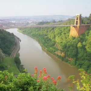 Suspension Bridge in Bristol, Avon, UK